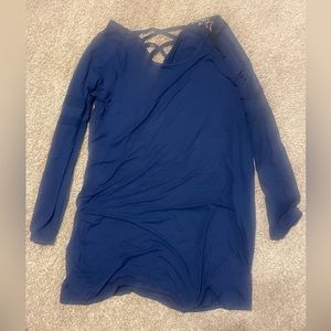 Midnight Blue Blouse